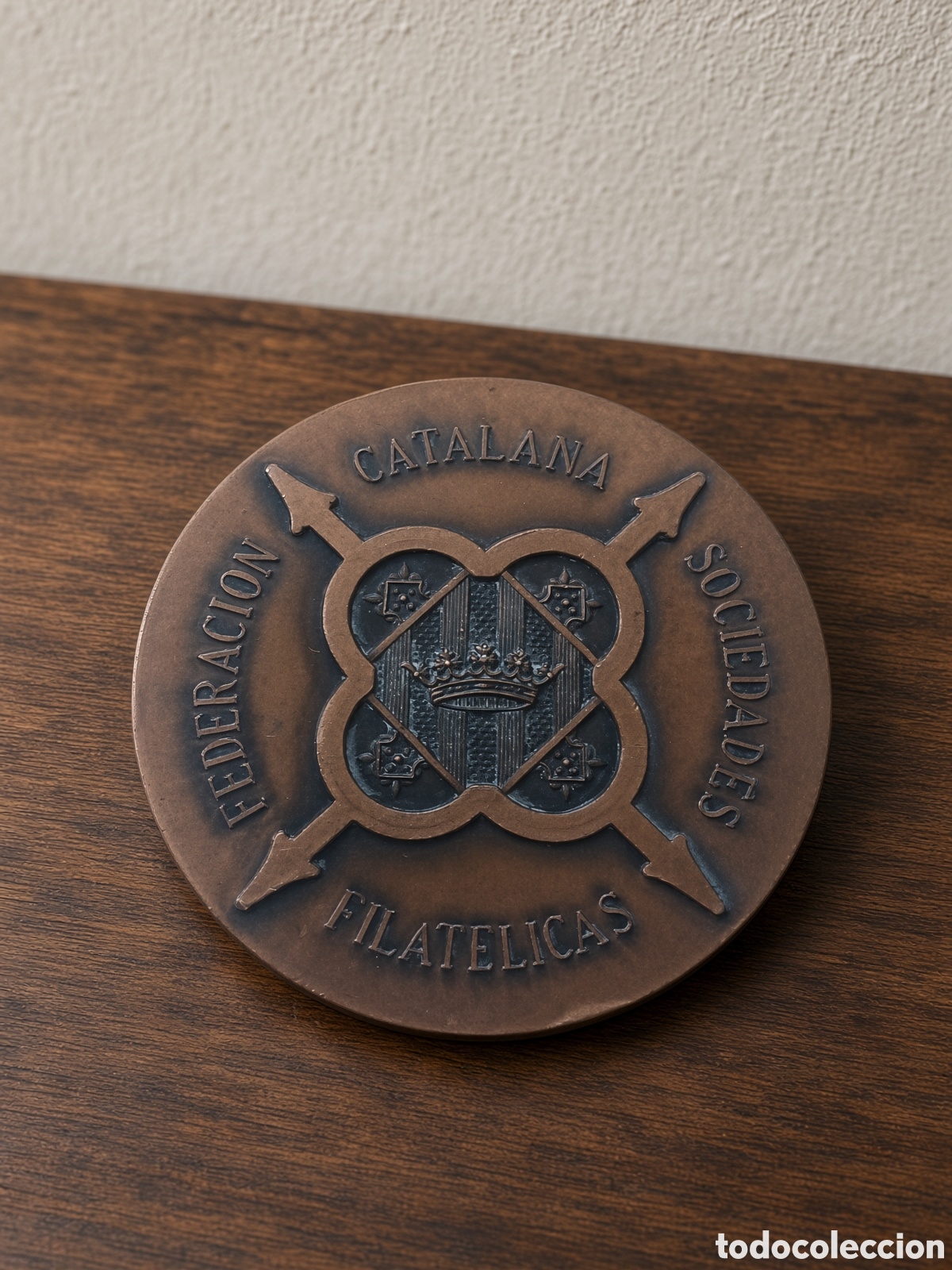 Trofeos y medallas: Medalla BARNA FILATELICAS 78 FEDERACION CATALANA