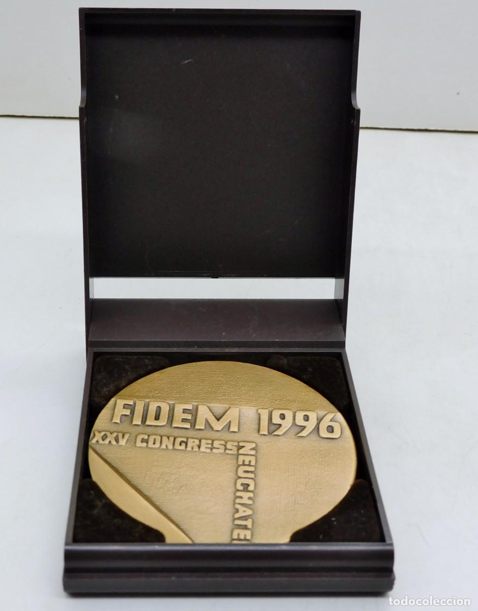 Trofei e Medaglie: Medalla de bronce Conmemorativa del XXV Congreso de FIDEM 1996
