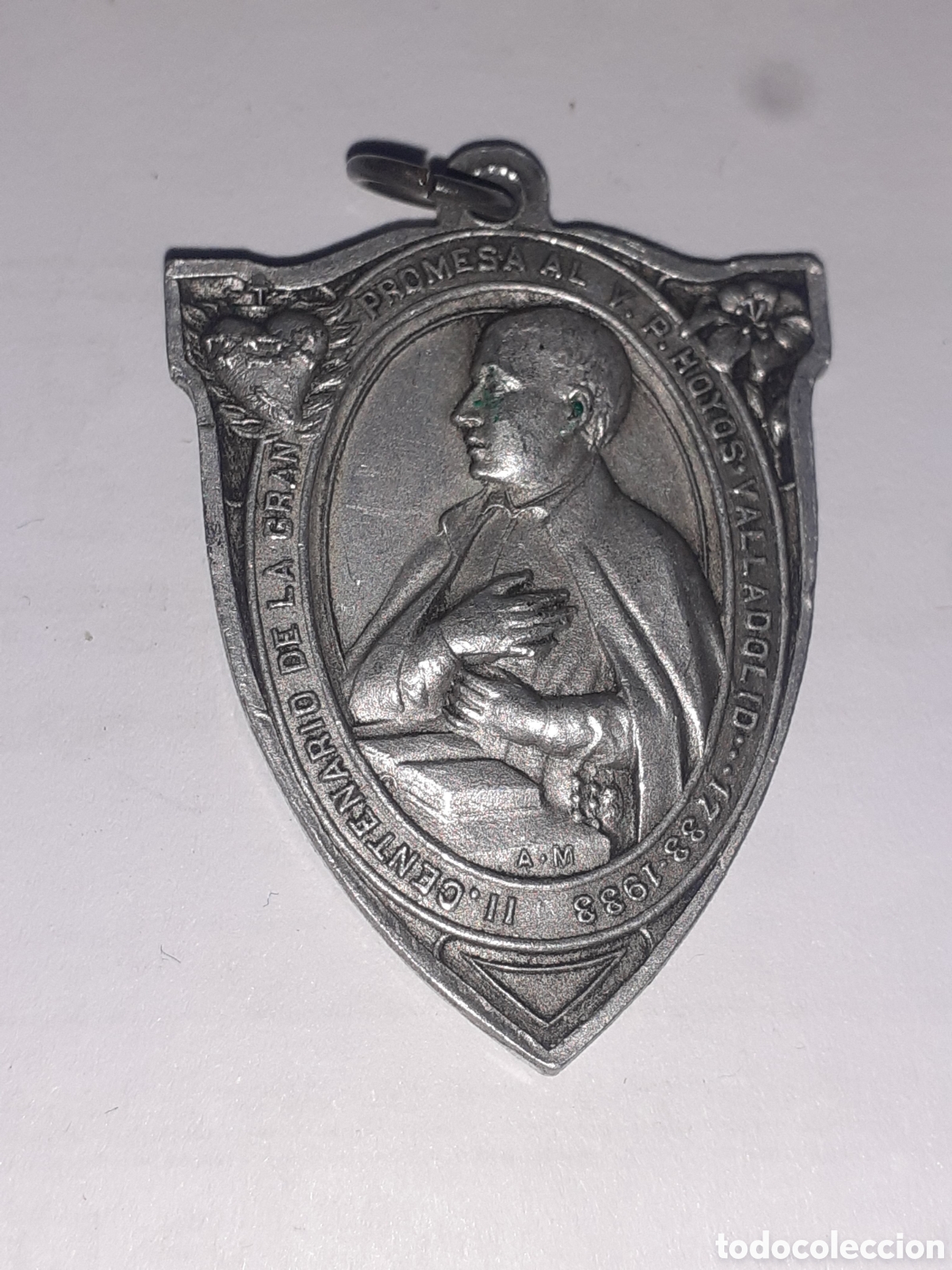 Trofeos y medallas: MEDALLA 1933 II CENTENARIO DE LA GRAN PROMESA DE BERNARDO DE HOYOS. VALLADOLID. RARISIMA