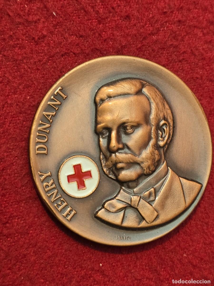 Trofeos y medallas: MEDALLA CRUZ ROJA . HENRY DONANT.