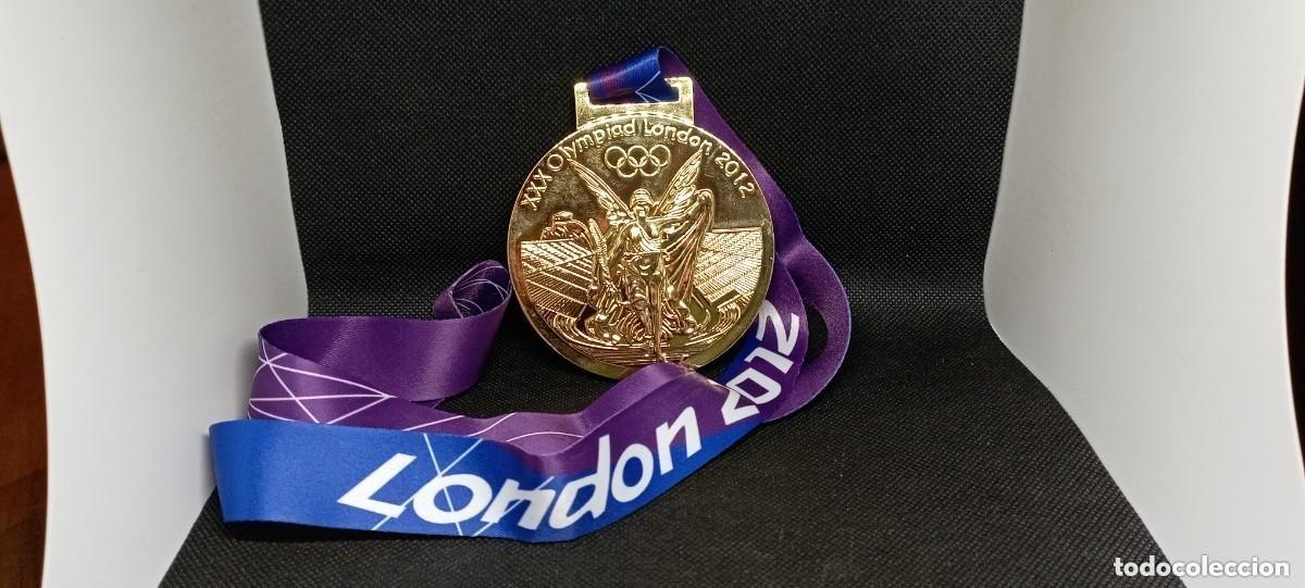 Trofei e Medaglie: Medalla de los Juegos Ol&iacute;mpicos de Londres 2012 medida 85mm
