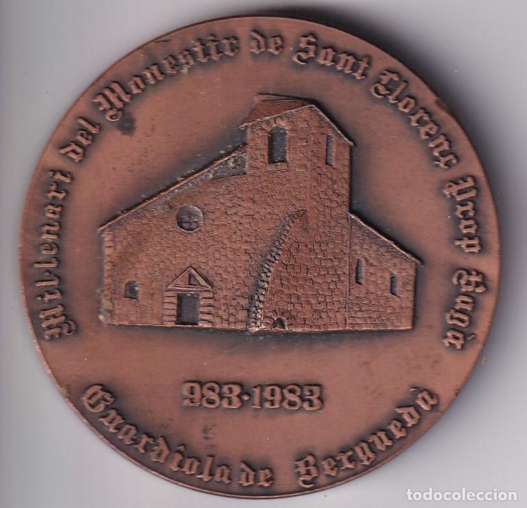 Troph&auml;en und Medaillen: MEDALLA MIL.LENARI MONESTIR SANT LLORENC DE BAGA DEL A&Ntilde;O 1983 - CRIPTA ROMANICA DE L'ESGLESIA