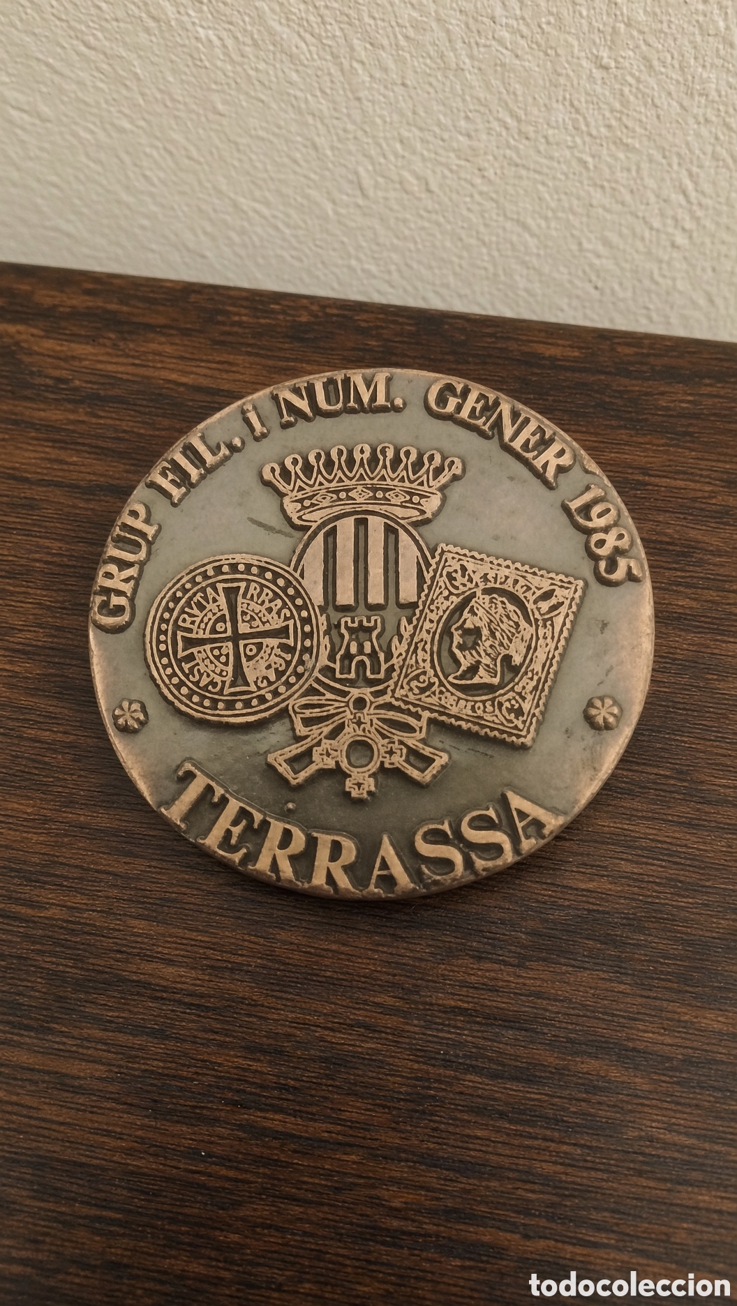 Trofeos y medallas: Medalla Josep Garcia i Humet.Grabado de CASAMADA 6-13.Fechas 1864-1915.