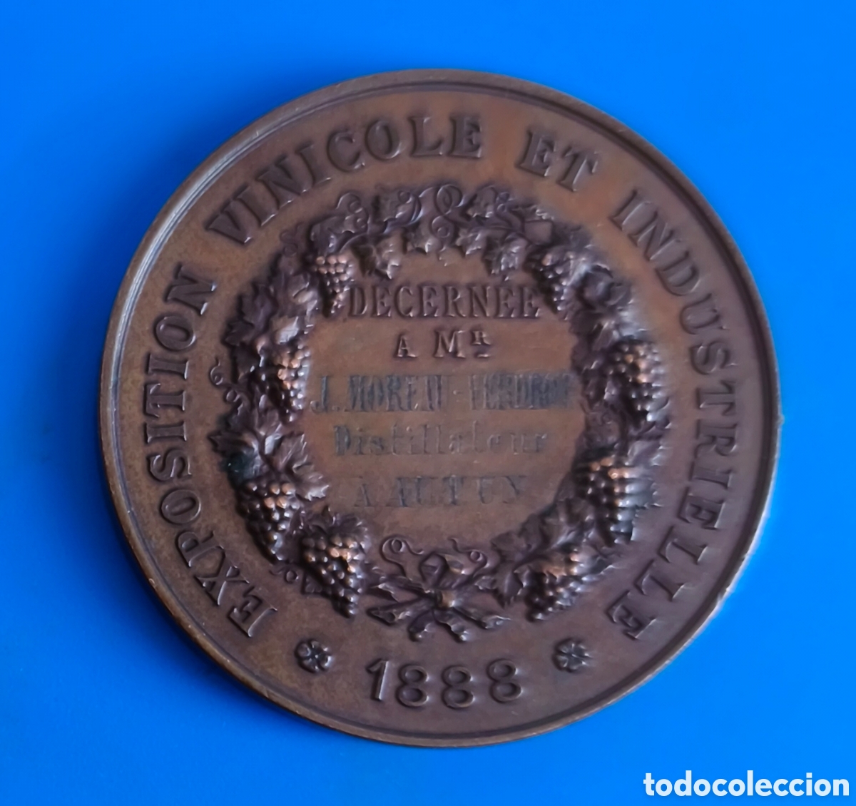 Trofeos y medallas: Moneda conmemorativa bronce - Foto 2