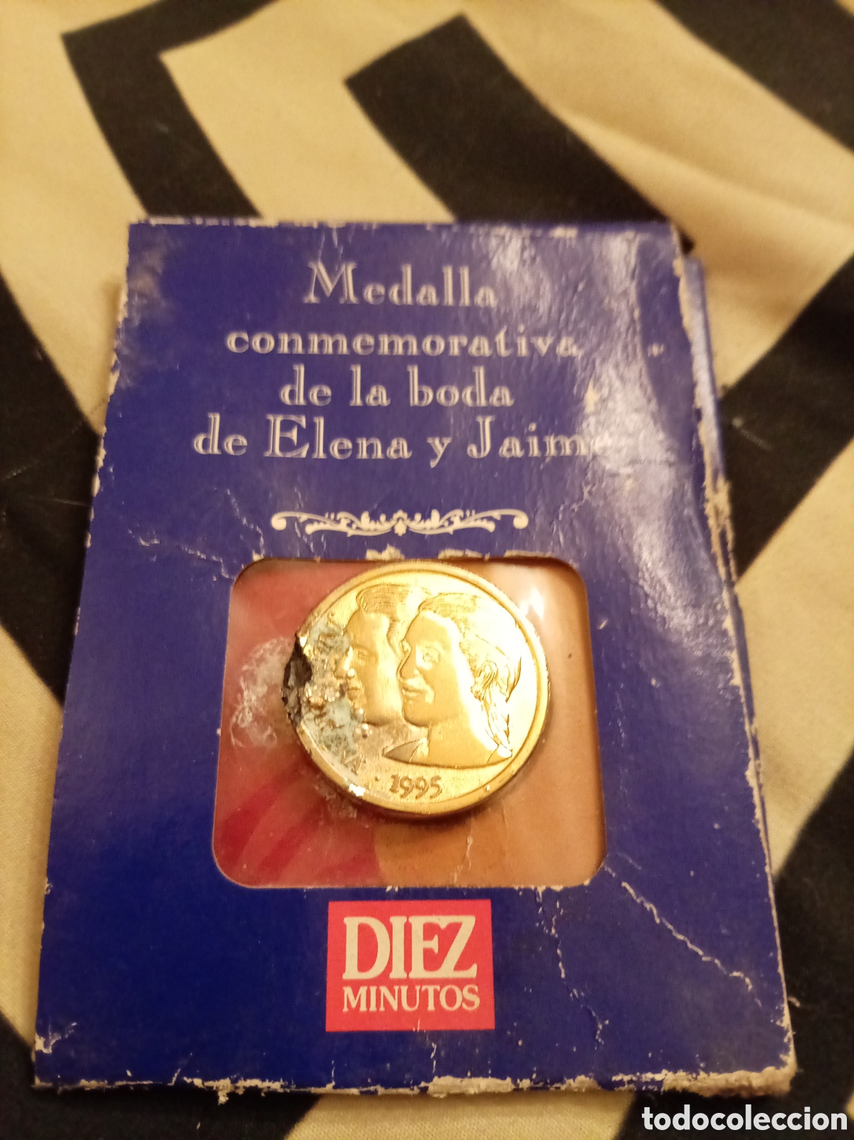 Trofeos y medallas: Medalla conmemorativa de la boda de Elena y Jaime