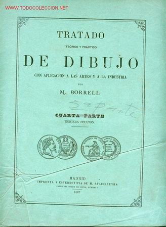 Otros objetos de arte: Tratado de Dibujo ( cuarta parte) - S. XIX - A&ntilde;o 1867 - Foto 1