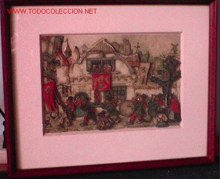 Otros objetos de arte: COLAGE DE SILICONA 29X35 - Foto 1