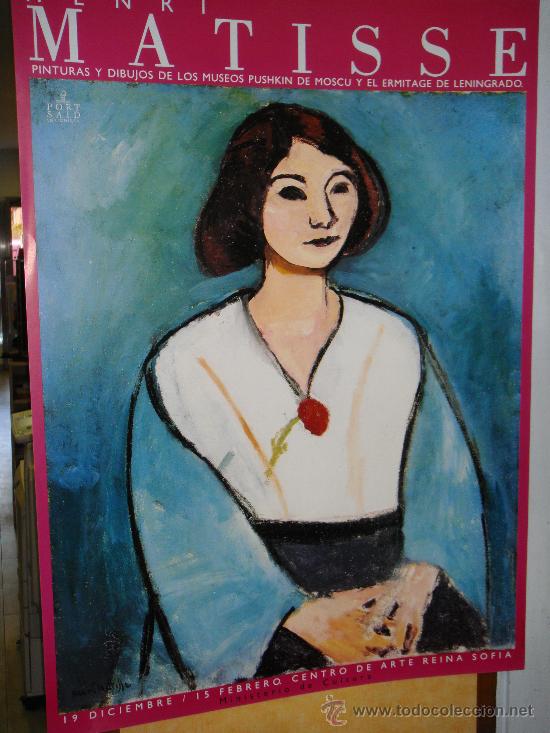Otros objetos de arte: CARTEL ENRI MATISSE. CENTRO DE ARTE REINA SOFIA.