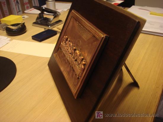 Otros objetos de arte: CUADRO ANTIGUO SAGRADA CENA EN COBRE - Foto 4