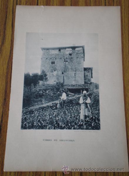 Otros objetos de arte: Foto grabado con a&ntilde;os .. TORRE DE ARANCIBIA - Foto 1