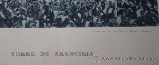 Otros objetos de arte: Foto grabado con a&ntilde;os .. TORRE DE ARANCIBIA - Foto 2