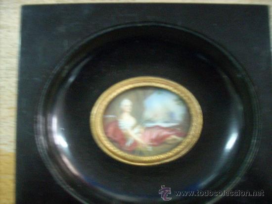 Otros objetos de arte: MAGNIFICA MINIATURA , SIGLO XIX - Foto 2