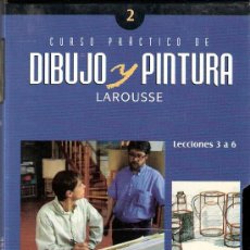 Otros Objetos de Arte: CURSO PRÁCTICO DE DIBUJO Y PINTURA. LAROUSSE. LECCIONES 7 A 10. CINTA VHS