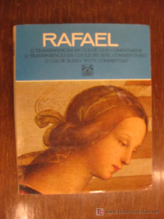 Otros objetos de arte: RAFAEL DE SANZIO. 12 TRANSPARENCIAS EN COLOR CON COMENTARIOS. ED. CODEX. - Foto 1