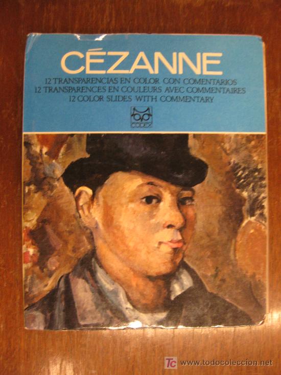 Otros objetos de arte: C&Eacute;ZANNE. 12 TRANSPARENCIAS EN COLOR CON COMENTARIOS. ED. CODEX. - Foto 1