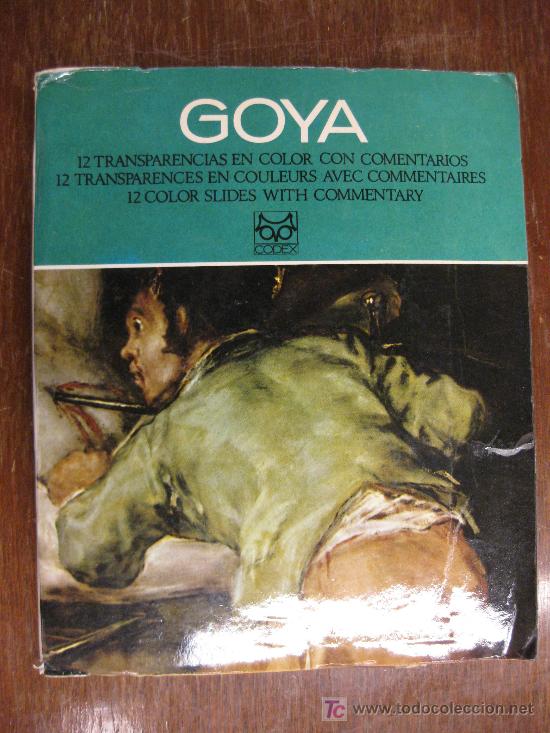 Otros objetos de arte: GOYA. 12 TRANSPARENCIAS EN COLOR CON COMENTARIOS. ED. CODEX. - Foto 1