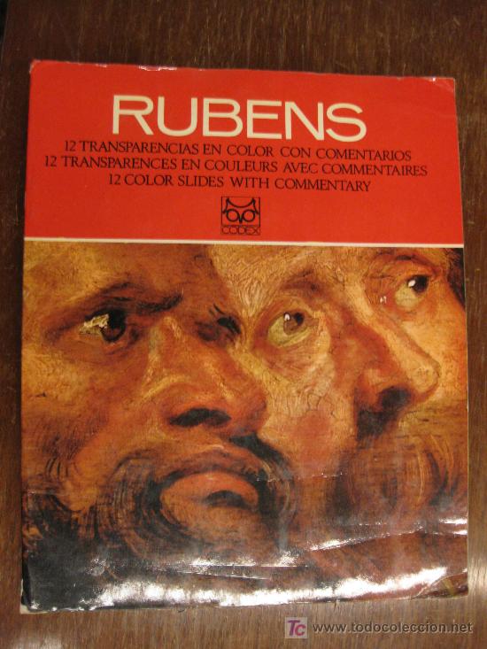 Otros objetos de arte: RUBENS. 12 TRANSPARENCIAS EN COLOR CON COMENTARIOS. ED. CODEX. - Foto 1