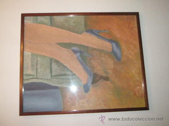 Otros objetos de arte: CUADRO COLLAGE/OLEO.FIRMADO-63x52 cms. - Foto 2