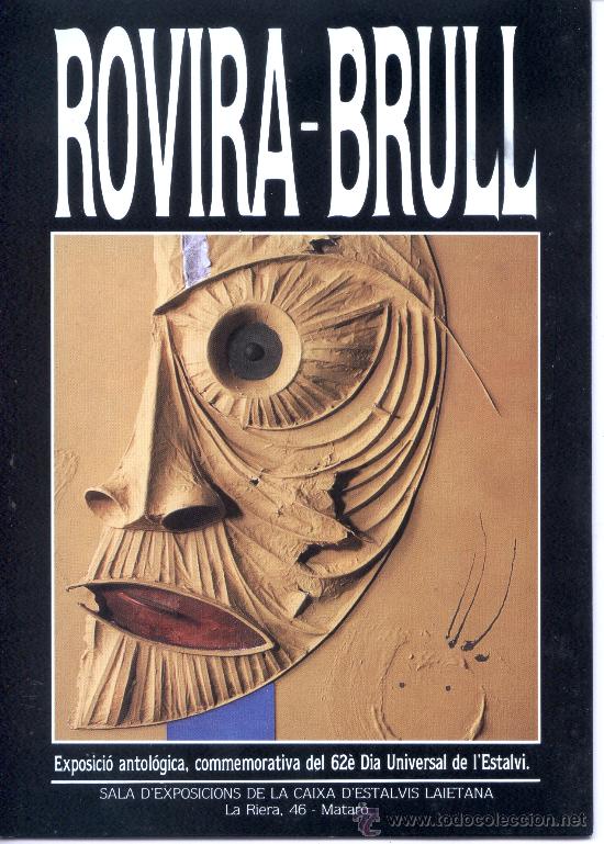 Otros objetos de arte: Rovira Brull - triptico exposici&oacute;n 1986 - Foto 1