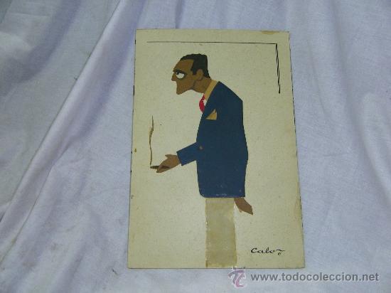 Otros objetos de arte: CARICATURA EN CARTON PEGADO - Foto 2