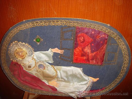 Otros objetos de arte: cuadro de costura bordado grande - Foto 1