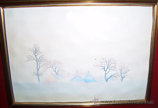 Otros objetos de arte: esmalte con escena invernal - Foto 2