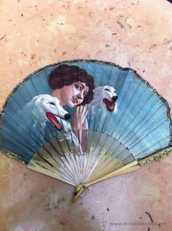 Otros objetos de arte: abanico modernista - Foto 1