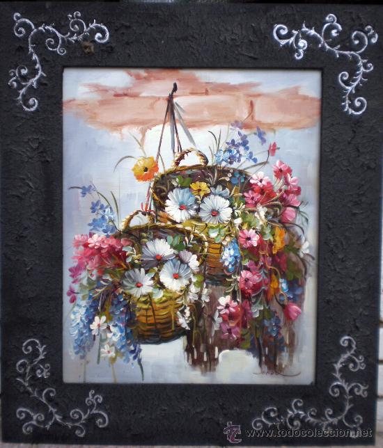 Otros objetos de arte: BONITO CUADRO FLORAL - Foto 1