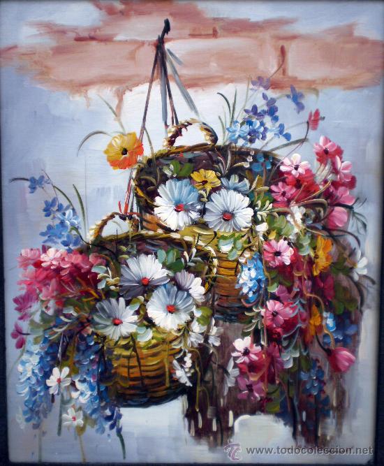 Otros objetos de arte: BONITO CUADRO FLORAL - Foto 2