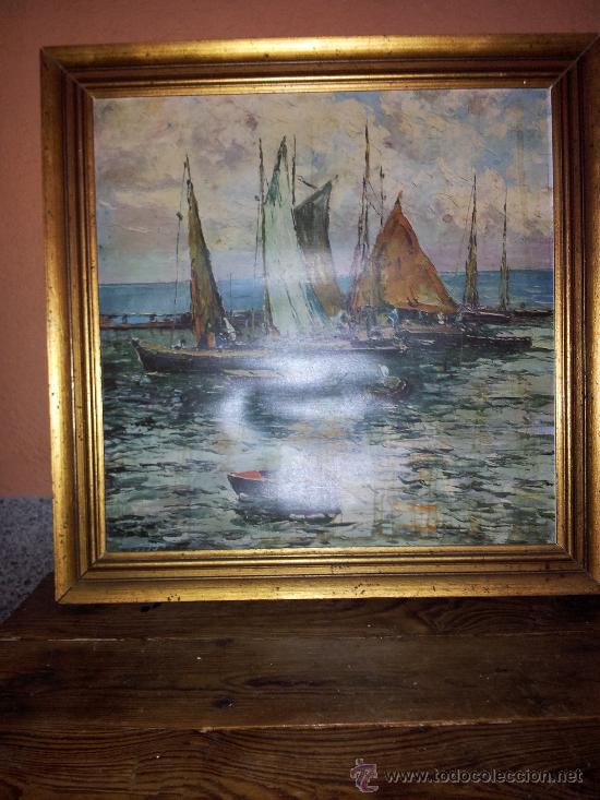 Otros objetos de arte: ANTIGUO Y PRECIOSO CUADRO. - Foto 1