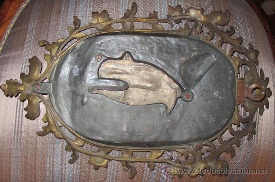 Otros objetos de arte: ANTIGUA PAREJA BRONCE Y CALAMINA - Foto 6