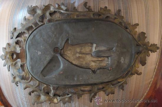 Otros objetos de arte: ANTIGUA PAREJA BRONCE Y CALAMINA - Foto 7