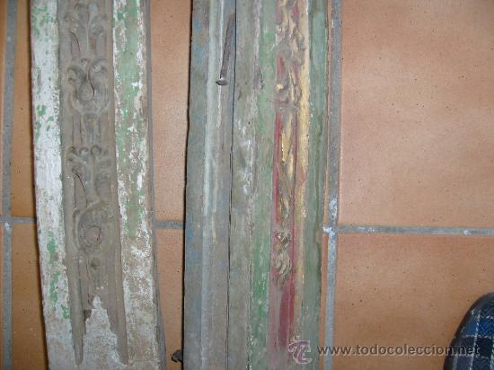 Otros objetos de arte: 2 pilastras retablo - Foto 4