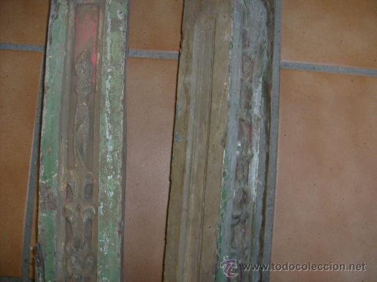 Otros objetos de arte: 2 pilastras retablo - Foto 3