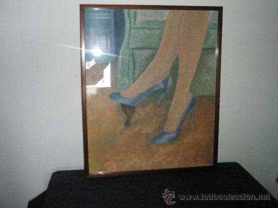 Otros objetos de arte: CUADRO COLLAGE/OLEO.FIRMADO-63x52 cms. - Foto 10