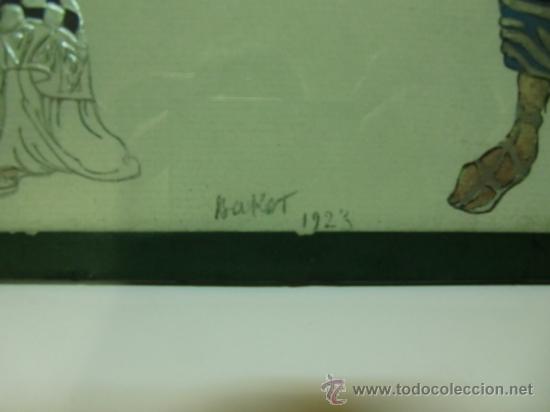 Otros objetos de arte: L&aacute;mina personajes griegos - Foto 2
