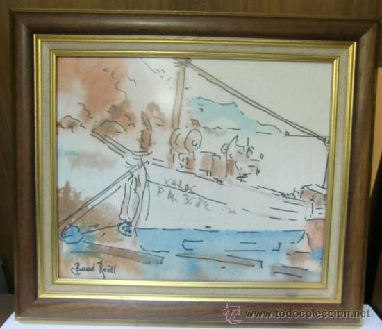 Otros objetos de arte: Cuadro de Bernat Reull. de los Valldemossa. Mallorca - Foto 1