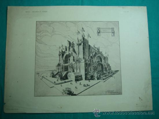 Otros objetos de arte: 17 Laminas Bifuli-Progetti E&acute;schizzi 42&acute;5x31&acute;5 cm - Foto 16