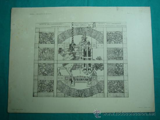Otros objetos de arte: 17 Laminas Bifuli-Progetti E&acute;schizzi 42&acute;5x31&acute;5 cm - Foto 19
