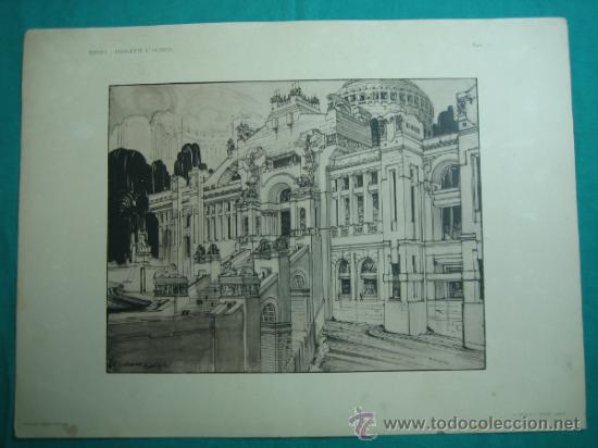 Otros objetos de arte: 17 Laminas Bifuli-Progetti E&acute;schizzi 42&acute;5x31&acute;5 cm - Foto 21