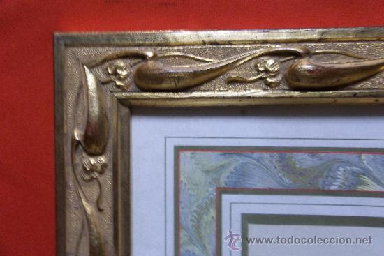 Otros objetos de arte: MARCO POLICROMADO CON LAMINA - Foto 2
