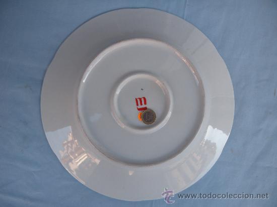 Otros objetos de arte: PLATO CON DIBUJO IMPRESI&Oacute;N DE AURELIO, MURCIA. - Foto 3