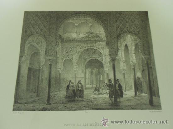 Otros objetos de arte: GRABADO DE FA&Ccedil;ADE DE L&acute;ALCAZAR - Foto 1