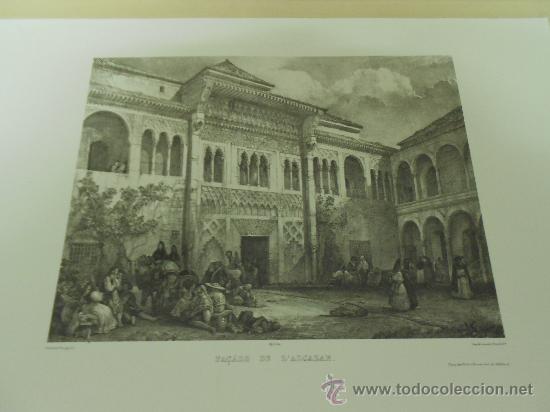 Otros objetos de arte: GRABADO PATIO DE LOS MU&Ntilde;ECOS - Foto 1