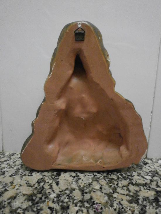 Otros objetos de arte: ANTIGUO CORAZON DE JESUS PARA REPARAR - Foto 5