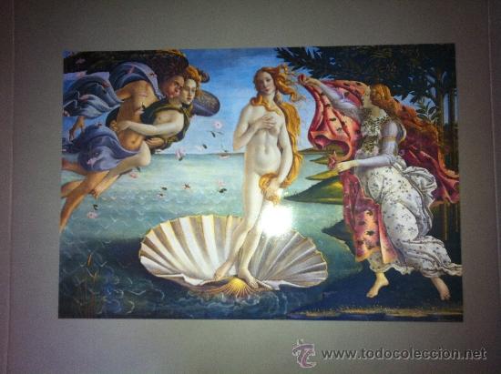Otros objetos de arte: L&Aacute;MINA: EL NACIMIENTO DE VENUS DE BOTICELLI - Foto 1