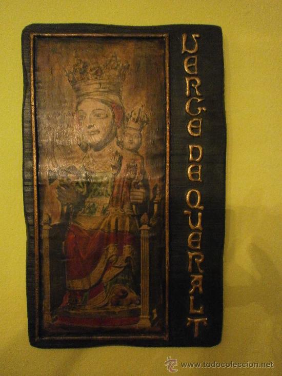 Otros objetos de arte: RETABLO MADERA VERGE DE QUERALT - Foto 1