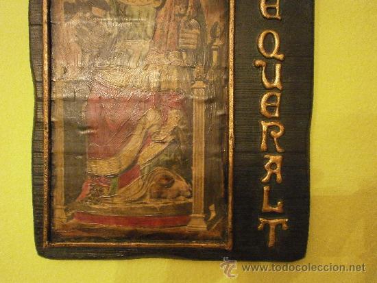 Otros objetos de arte: RETABLO MADERA VERGE DE QUERALT - Foto 3
