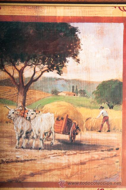 Otros objetos de arte: CUADRO - LAMINA ENMARCADA - TEMA VERANO - Foto 2