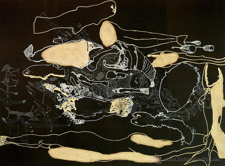 Otros objetos de arte: Aguafuerte Jorge Castillo - Foto 1